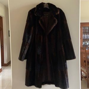 Chic Dark Brown Teddy Jacket